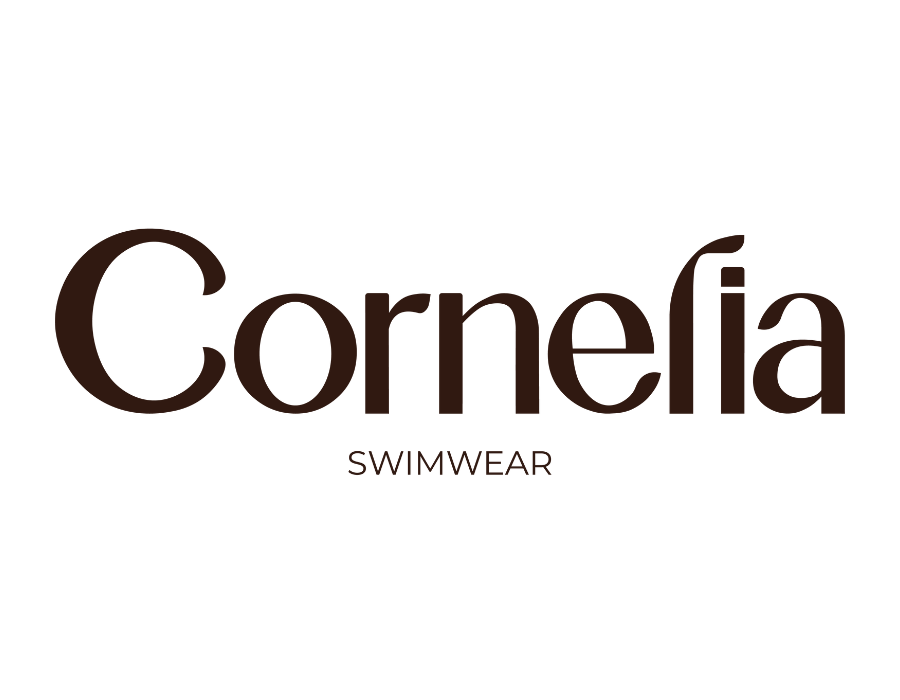 Logo officiel de Cornelia, marque de maillots de bain.