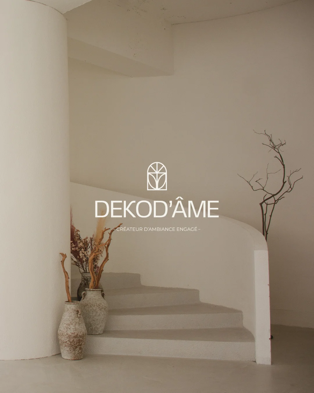 Identité visuelle Dekod’âme réalisée par Coolab Agency