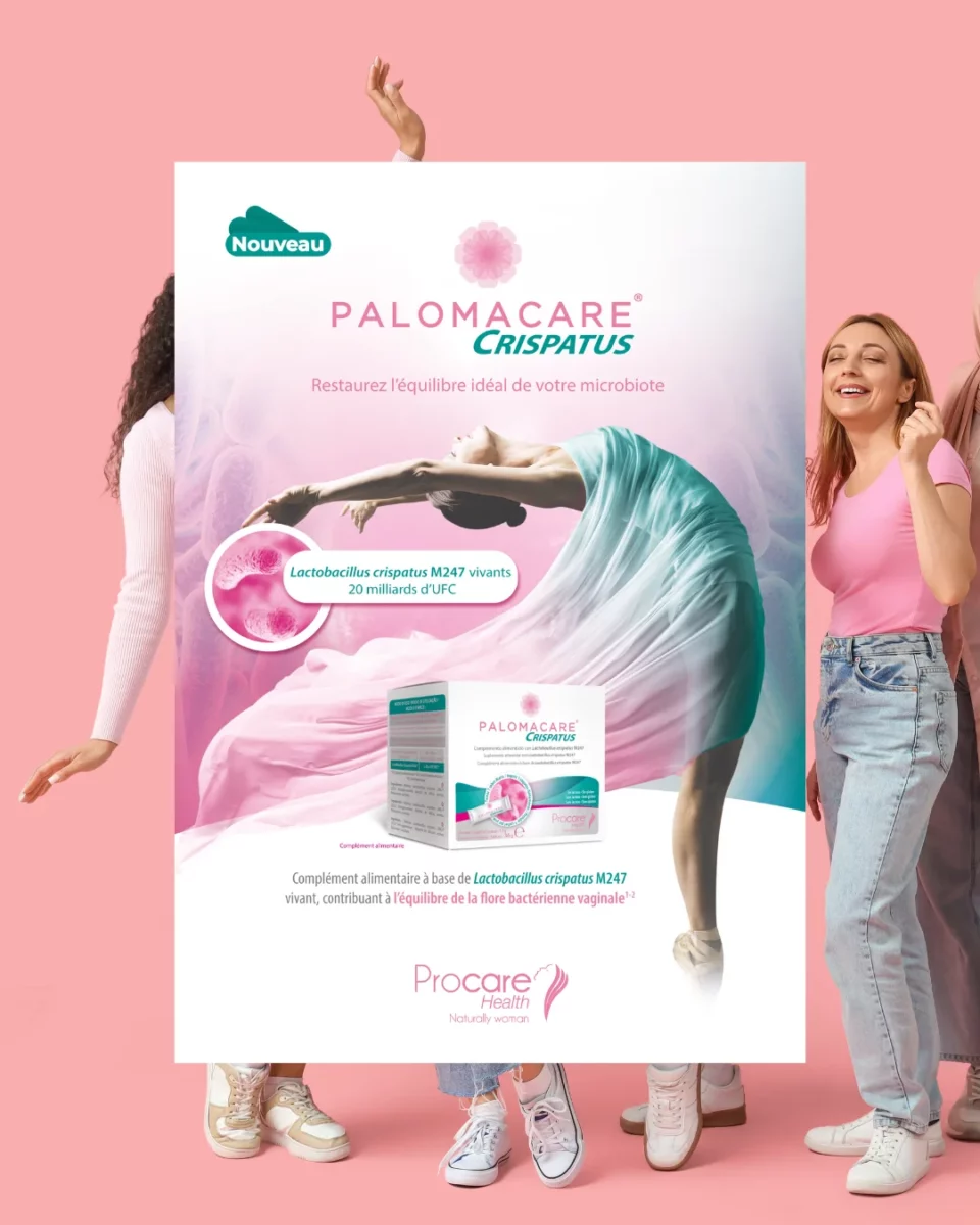 Supports imprimés Procare Health réalisés par Coolab Agency pour le secteur santé
